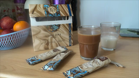 Напиток Lingzhi Magic Cocoa Линчжи мэджик Кокоа - какао с линчжи
